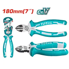 TOTAL TOOLS - Cortafrío Diagonal Pulido 7 Pulgadas