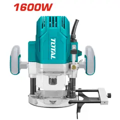 TOTAL TOOLS - Ruteadora 1/4", 1/2" 1600 22000RPM110V