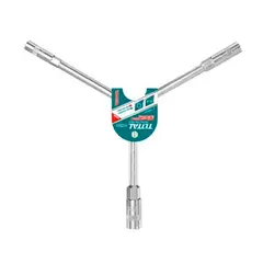 TOTAL TOOLS - Llave Copa Triple 8mm, 10mm Y 12mm Largo