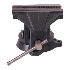 TOTAL TOOLS - Prensa de Banco Giratoria con Yunque 8 Pulgadas