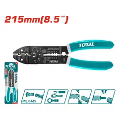 TOTAL TOOLS - Alicate Pelacables 8.5" (215mm) En Blister