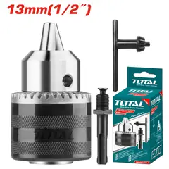 TOTAL TOOLS - Mandril Con Llave Adapt Sds Plus Cap 1.5-13mm 1/2"