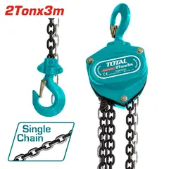 TOTAL TOOLS - Diferencial Manual 2 Toneladas Cadena 3m