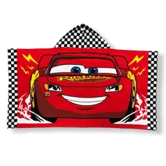 DISNEY - Toalla Con Capucha Cars 60x120 Cms