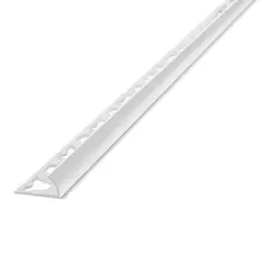 ATRIM - Aluminio Guardaescobas Arco 10 Mm X 2.5 M Blanco
