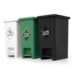 ENERGY PLUS - Punto Ecológico de 12lts Con 3 Canecas de Reciclaje