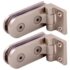 GENERICO - Division Baño Bisagra Sencilla Mediana X 2 Und.