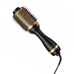 52 BITS - Cepillo Secador Keratina Dorado 2000w