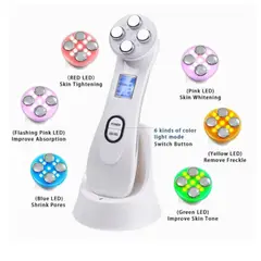 GENERAL - Masajeador Estimulador Facial Radiofrecuencia Ultrasonico