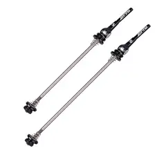 ZTTO - Juego de Puntillas Rueda Ultralivianas Titanio Aluminio Color Negro