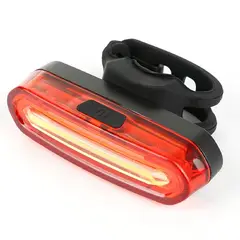 ZTTO - Luz Linterna Recargable Usb Led Bicicleta Del O Tras Potente Color Rojo