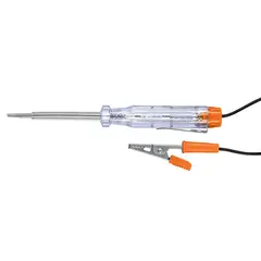 TRUPER - Tester de 14 cm Tipo Esfero con Caimán o Pinza de Medición