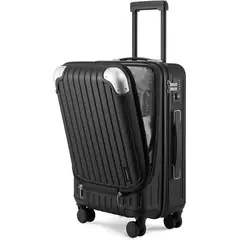 LEVEL8 - Equipaje Negro Casual 55 x 24 cm