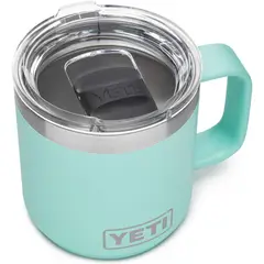 YETI - Vaso Rambler 10oz con Tapa MagSlider Aislado al Vacío Verde Aguamarina