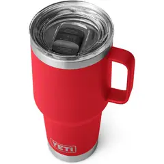 YETI - Vaso de Viaje Rambler 30oz con Tapa Stronghold Aislado al Vacío Rojo
