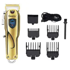 52 BITS - Maquina Peluquera Geemy Inalambrica 6567 Recargable