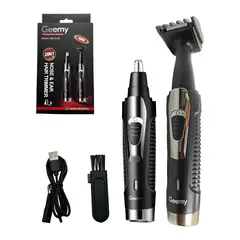 52 BITS - Maquina Afeitadora Patillera. Nariz Oidos. Recargable 2en1