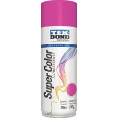 TEKBOND - Pintura Aerosol Fluoresc Rosa 350 ml x 2 Unidades