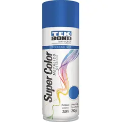 TEKBOND - Pintura Aerosol Azul Metalizado 350 ml x 2 Unidades