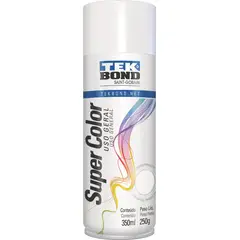 TEKBOND - Pintura Aerosol Uso General Blanco Brill 350 ml x 2 Unidades