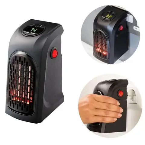 52 BITS - Calentador Eléctrico Portátil De Aire Caliente Para Espacios Pequeños Wonder Heater
