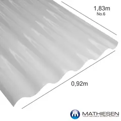 MATHIESEN - Teja P7 Light Opal #4 122x92 0.7mm Pc