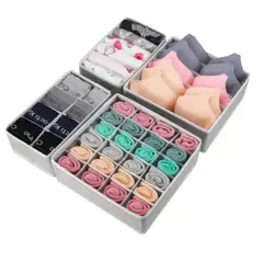 52 BITS - Organizador de Ropa Interior Divisor Cajones Armario