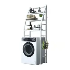 52 BITS - Estante Organizador de Baño Lavadora Soporte Almacenamiento