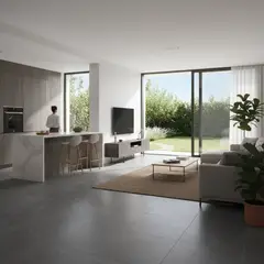 PORCELANITE - Piso Cerámico Kendal Dark 60x60cm Caja 2.16 m2