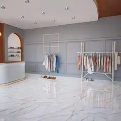 CERAMICA ITALIA - Piso Cerámico Onix Gold Recitificado 60x60cm 1.8 m2