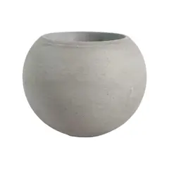 DE CONCRETO - Matera Luna Mini de Cemento 7x5.5 cm Gris