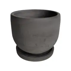 DE CONCRETO - Matera María de Cemento 12.5x15 cm Oscuro