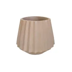 DE CONCRETO - Matera Salma de Cemento 11x12.5x7.5 cm Café