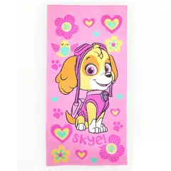 TELARY - Toalla Infantil Paw Patrol Skye Celeste 60X120 Cm