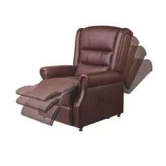 TV NOVEDADES - Sillón Elevador Masajeador Y Reclinable Stand Up Seat Deluxe Café