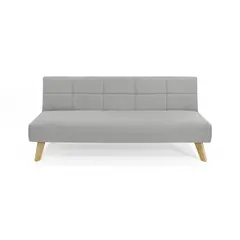 ROCA - Sofá Cama Nebraska 78x180x75 Plata