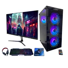 COMPUMAX - Computador Gaming Monitor 23.8" AMD Ryzen 5 5600G 16GB SSD 512GB Linux