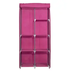HOME SET - Armario Portatil Fucsia