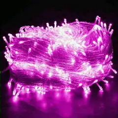 LIENXO - String Luces de Navidad LED 10 Metros Luz Púrpura 120 Voltios Ip44