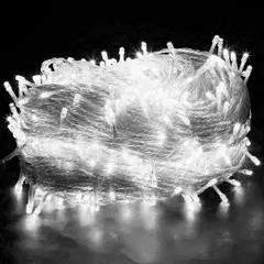 LIENXO - String Luces de Navidad LED 10 Metros Luz Blanca Fría 120 Voltios Ip44