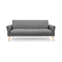 HOGAR VENECIA - Sofá Cama Pensilvania Tela 87x205x85 Gris