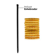 HALUX - Marcador Cable Mix Números 0 Al 9