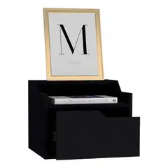 RTA DESIGN - Nochero Flotante Busan 33x40 Rta Wengue