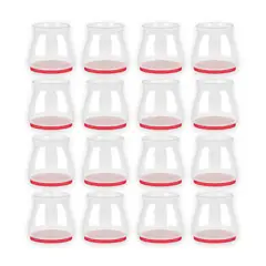 ENERGY PLUS - Set X16 Protectores en Silicona para Patas de Sillas o Muebles