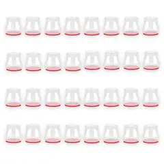 ENERGY PLUS - Set X32 Protectores en Silicona para Patas de Sillas o Muebles