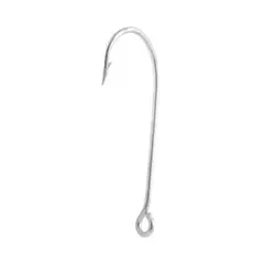 WOLFOX - 100 Anzuelos para Pesca #13 En Acero Al Alto Carbón