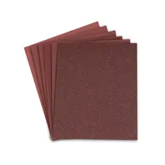 TOOLCRAFT - Set por 25 Lijas para Madera Grano 60 En Papel Cabinet