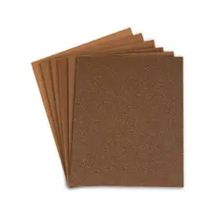 TOOLCRAFT - Set por 25 Lijas para Madera Grano 100 En Papel Kraft