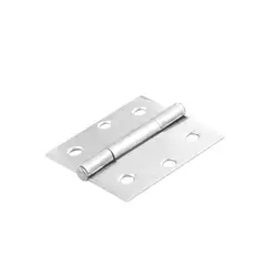 TOPFORGE - Set por 10 Bisagras Cuadradas 2'' En Cromo Mate