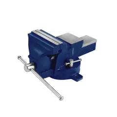 TOOLCRAFT - Prensa de Banco Industrial 6 Pulgadas en Hierro Fundido